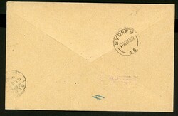 10 Werte a. R-Brief 1919 von Pleasant Island über Sydney nach Bern