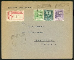 10,15,20 C. a. R-Brief 1939 in die USA