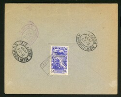 10,15,20 C. a. R-Brief 1939 in die USA