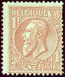 1 Fr. rotbraun a. grünlich, sauber ungebr. mit etwas unregelm.. Zhng ...