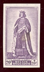 20 Fr. Kriegsopfer ungezähnt ohne Gummi