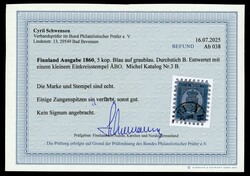 5 und 10 Kop. B-Durchstich mit FB bzw. KB-Schwenson, 3B mit einigen ...