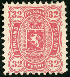 32 Penny gez. L11 karmin, tadellos ungebr., FA Schwenson (2025) ...