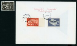 Sturmdivisions Serie, 50 und 100 K. a. großform. blanco S-Umschlag, ...