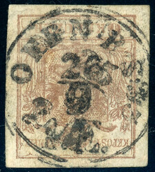 OFEN B.S. 3 26/9, selt. K1 a. 6 Kr. Kab, Ryan 226