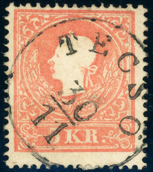 TECSL 30/11, K1 zentr. a. Kab-Stück 5 Kr