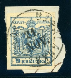 UJPALANKA b: ILLOK 21 NOV, K1 a. Kab-Bfst. 9 Kr. , Ryan 1692