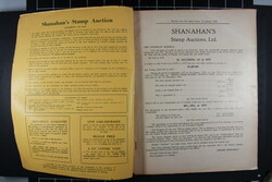 SHANAHAN STAMP AUCTION, sehr gut erhaltener Katalog Sale No. 83 mit ...