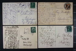 BAHNPOST, Lot von ca. 58 Belegen mit bayrischen Stempeln, etwas ...