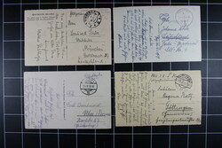 FELDPOST 2. WK, Posten von Belegen aus 19.3.38 bis 30.6.39 und ...
