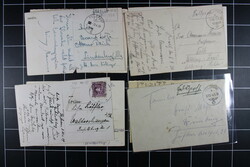 FELDPOST 2. WK, Posten von Belegen aus 19.3.38 bis 30.6.39 und ...