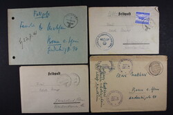 FELDPOST 2. WK, Partie von 60 Briefen aus einer Korrespondenz von ...