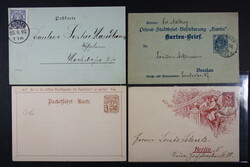 STADTPOST, Posten von 15 Belegen ab 1896 gebr. und ungebr., dabei u.a ...