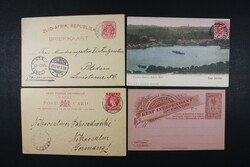 AFRIKA, Posten von ca. 85 Belegen ab ca. 1897 mit AK, Gzs., Briefen