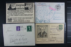 DANZIG, Posten von ca. 50 Belegen ab 1876, dabei AK, Feldp. 1.2.WK, ...