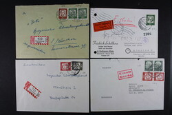 BUND, Bed. Deutsche Lot von über 30 Belegen mit vielen versch. ...