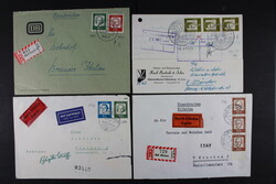 BUND, Bed. Deutsche Lot von über 30 Belegen mit vielen versch. ...