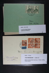 BUND, kleiner Karton mit über 150 meist älteren Belegen, viele ...