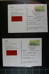 BUND, Briefposten mit u.a. FDC's ab den späten 50erJahren inkl. Wofa ...