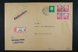 BUND, Lot von über 50 Belegen Heuß mit untersch. Verwendungen wie ...