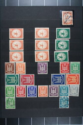 ALLE WELT, FLUGPOSTMARKEN, kleines Steckbuch voll mit fast nur ...