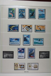 AUSTRAL.ANTARKTIS 1957-1984, postfr. Sammlung, dabei Streifen, TS ...