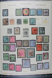 INDIEN, Sammlung im dicken Klemmbinder ab Nr. 4 bis 1978, meist ...