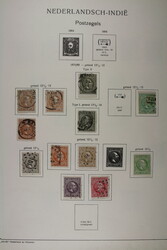 NIEDERLÄNDISCH INDIEN, umfangreiche Sammlung aus dem Zeitraum ...