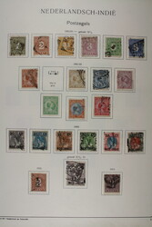 NIEDERLÄNDISCH INDIEN, umfangreiche Sammlung aus dem Zeitraum ...