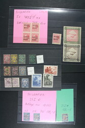 BULGARIEN, Steckkarten Fundus von 1.300 Werten ab erster Ausgabe mit ...