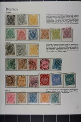 BOSNIEN UND HERZEGOWINA, von Nr. 1-148 komplette vielfach postfr. und ...