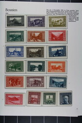 BOSNIEN UND HERZEGOWINA, von Nr. 1-148 komplette vielfach postfr. und ...