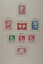 GRÖNLAND, Sammlung bis 2015 im LT-Vordruckalbum, ab 1969-2015 postfr ...