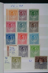 MONTENEGRO, Ministeckbuch mit älteren Marken, dabei 6 Stempelmarken