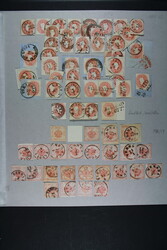 LOMBARDEI VENETIEN, Albumblatt mit Nr.12,13 auch in Paaren, ...