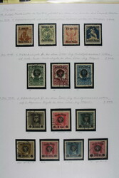 POLEN 1918-1945, Sammlung ab Nr. 2-5 mit 17-19, 20-26, ...