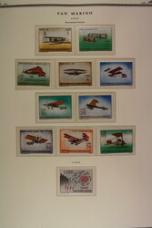 SAN MARINO 1962-2008, anscheinend kpl. postfr. Luxussammlung im Scott ...