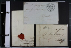 ALTSCHWEIZ, gut bestücke Sammlung aus altem Bestand im kleinen ...