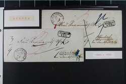 ALTSCHWEIZ, gut bestücke Sammlung aus altem Bestand im kleinen ...