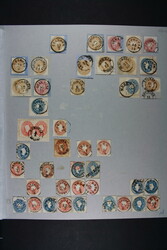 UNGARN, Albumblatt mit Österreich Abstempelungen auf Ausgaben ...