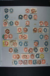 UNGARN, Albumblatt mit Österreich Abstempelungen auf Ausgaben ...