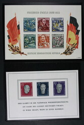 DDR, Lot postfr. Blocks ab Bl. 8,9B mit u.a. Bl. 10 bis 15, etc