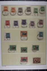 BELG. MILITÄRPOST IM RHEINLAND, Lot von Sammlungen und ...