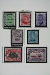 BELG. MILITÄRPOST IM RHEINLAND, gest. Sammlung mit Eupen&amp;Malmedy ...