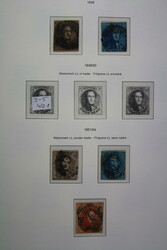 BELGIEN 1849-1944, Sammlung ab Klassik im neuw. LT-Vordruckalbum. ...