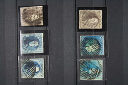 BELGIEN, dickes Steckbuch mit etwa 2000 Werten ab Klassik bis 1950. ...