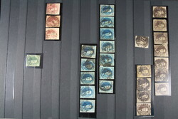 BELGIEN, dickes Steckbuch mit etwa 2000 Werten ab Klassik bis 1950. ...