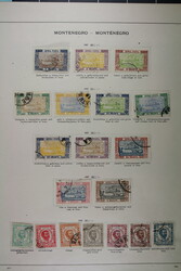 MONTENEGRO 1874-1913, Sammlung der Altausgaben von Nr. 1-98 quasi kpl ...