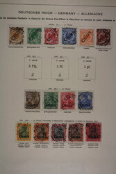 D.P. CHINA, Slg. mit Nr. 1-6 und 15-26 kpl. bis auf Nr. 24 alle gest. ...