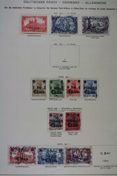 D.P. CHINA, Slg. mit Nr. 1-6 und 15-26 kpl. bis auf Nr. 24 alle gest. ...